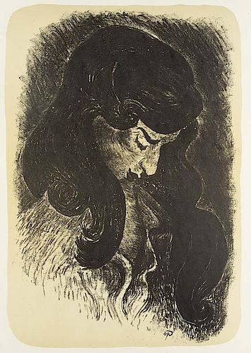 Pankok, Otto
Trauernde Ringela. 1947. Lithographie