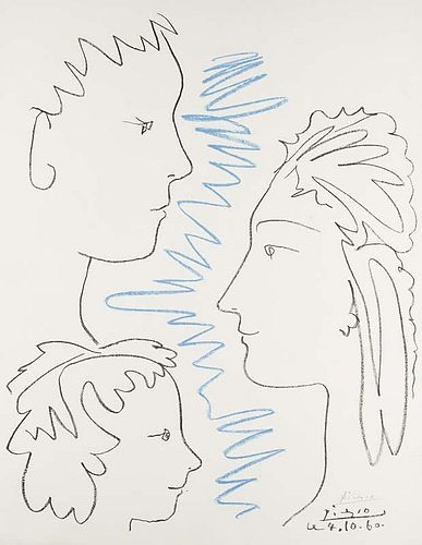Picasso, Pablo
Art et solidaritü. 1960. Farbige Ph