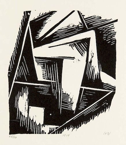 Kubicki, Stanislaw
Abstrakte Komposition. 1919/63.