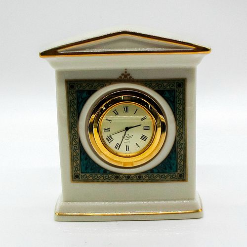 Vintage Lenox Porcelain Mini Mantle Clock