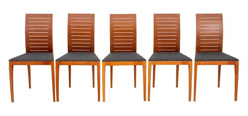 Danish Modern Tranekaer Maple Dining Chair, 10