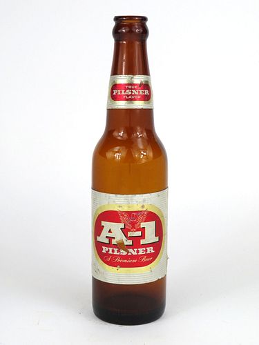 1956 A-1 Pilsner Beer 12oz Longneck Bottle Phoenix Arizona