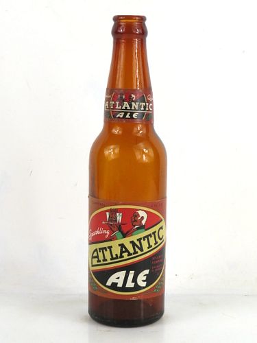 1950 Atlantic Ale 12oz Longneck Bottle Charlotte North Carolina