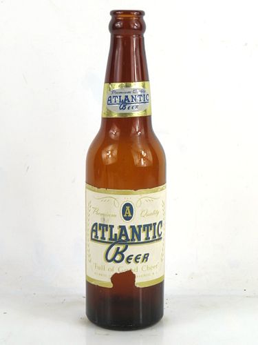 1950 Atlantic Beer 12oz Longneck Bottle Charlotte North Carolina