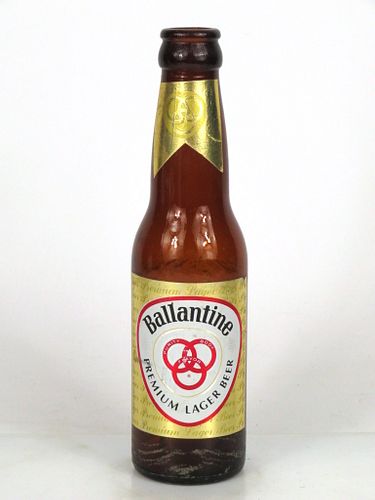 1964 Ballantine Beer 7oz Longneck Bottle Newark New Jersey