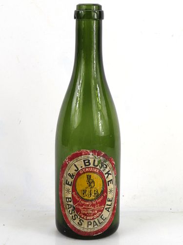 1900 Bass's Pale Ale Longneck Bottle Dublin Ireland