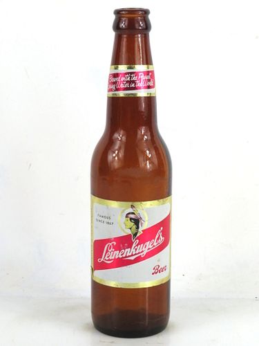 1974 Leinenkugel's Beer 12oz Longneck Bottle Milwaukee Wisconsin