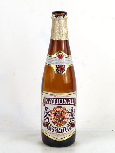 1970 National Premium Beer 12oz Longneck Bottle Baltimore Maryland