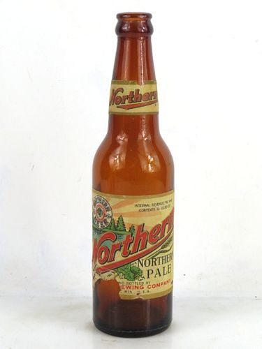 1940 Northern Pale Beer 12oz Longneck Bottle Superior Wisconsin