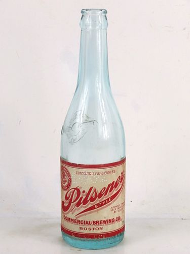 1932 Pilsener Style 11oz Longneck Bottle Boston Massachusetts