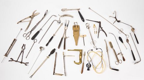 Group of Various Medical Instruments