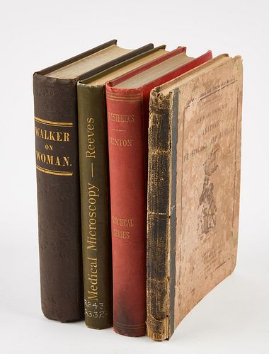 Lot of 4 Good Early Medical Books