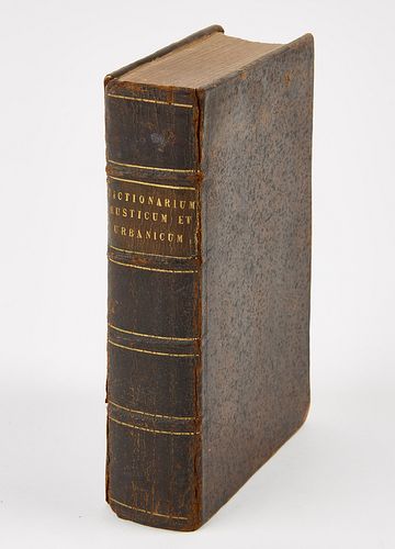 1704 Dictionarium Rusticum - First Edition
