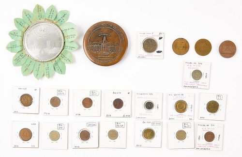 Lot of 21 Health and Medical Medals and Tokens