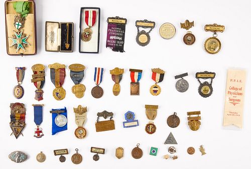 Mixed Lot of Badges and Medals