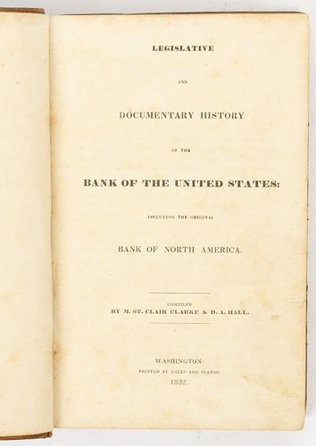 ANTIQUARIAN UNITED STATES BANKING VOLUME