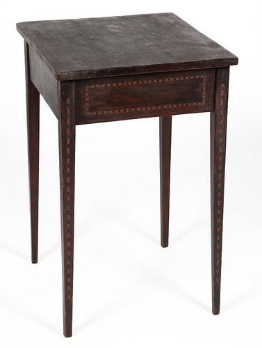 MID-ATLANTIC INLAID STAND TABLE