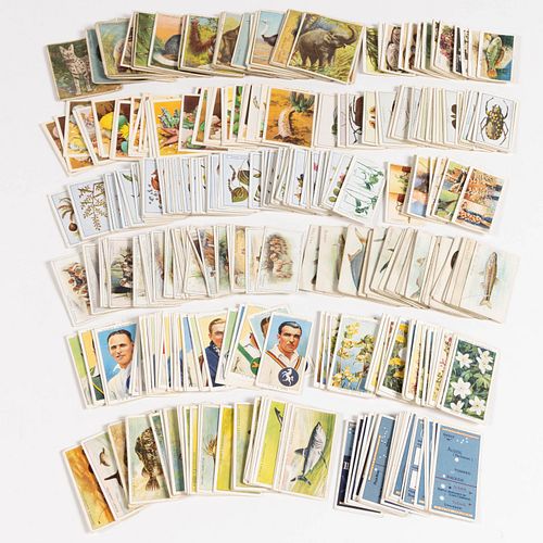 ASSORTED ENGLISH SCIENCE TOBACCO CARDS, UNCOUNTED LOT