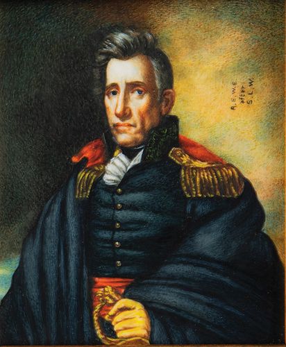 Andrew Jackson Oil Portrait by Ralph E. W. Earl