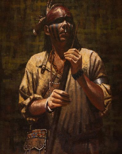 Doug Hall, oil on canvas