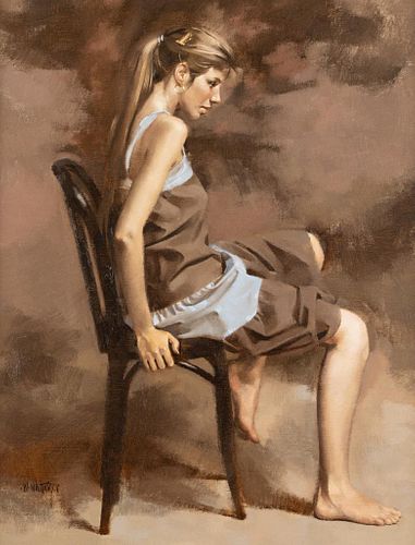 William Whitaker, Jr., oil on canvas