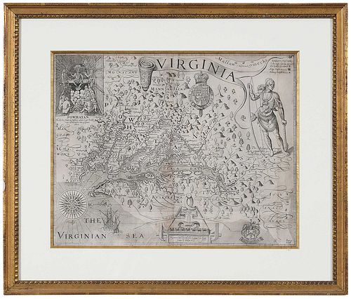 John Smith - Map of Virginia