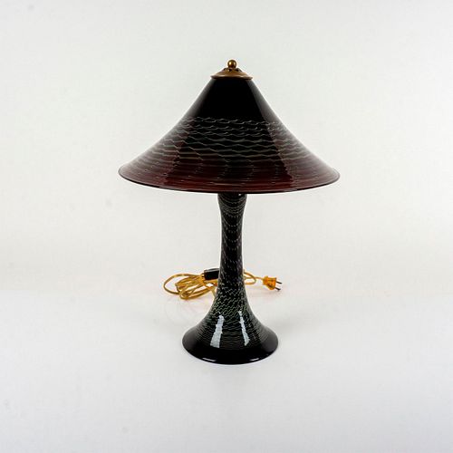 Joseph Clearman Studio, Art Glass Table Lamp