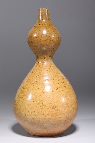 Chinese Ming Style Double Gourd Vase