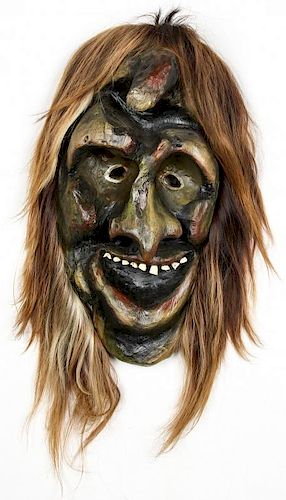 Swiss Tschaggattta Carnival Mask