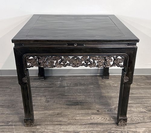 CHINESE LARGE SQUARE ZITAN TABLE