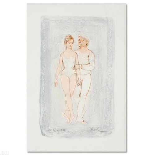 "Prelude" Limited Edition Lithograph by Edna Hibel (1917-2014), Numbered and Hand Signed with Certificate of Authenticity.