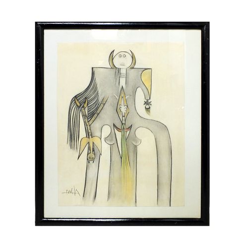 Wifredo Lam (1902 - 1982) Lithograph on Paper