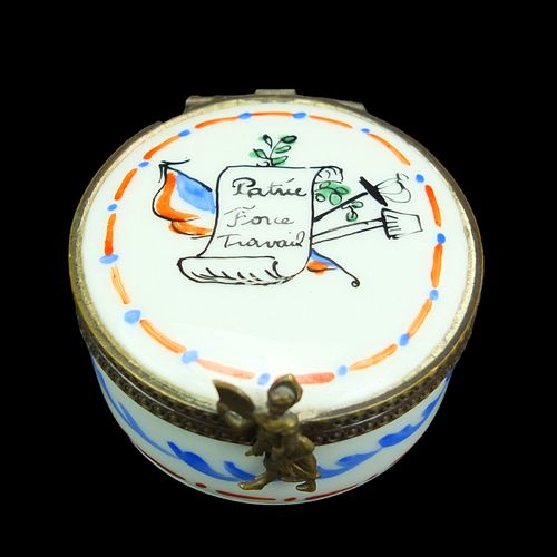 Vintage Possibly Sevres Pill Box