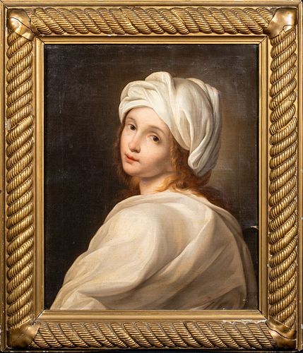 PORTRAIT OF BEATRICE CENCI AS SYBIL OIL PAINTING