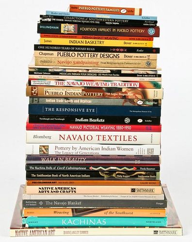 Library of Native American Art Reference Books