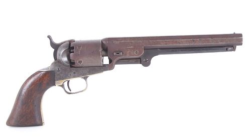 Rare 1st Year Colt Model 1851 36 Cal Navy Revolver