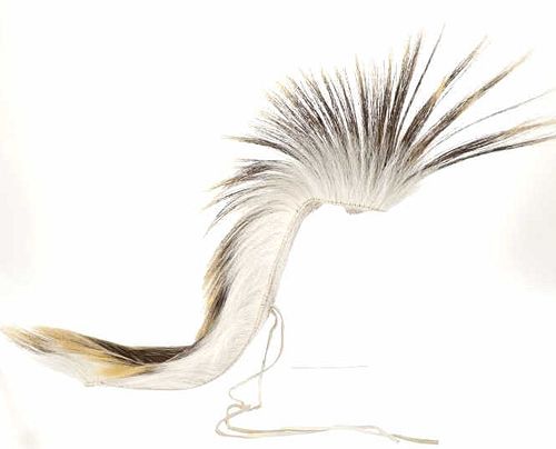 Circa. 1930-50s Crow Porcupine Hair Roach