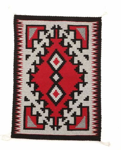 Late 1900s Navajo Klagetoh / Ganado Wool Rug