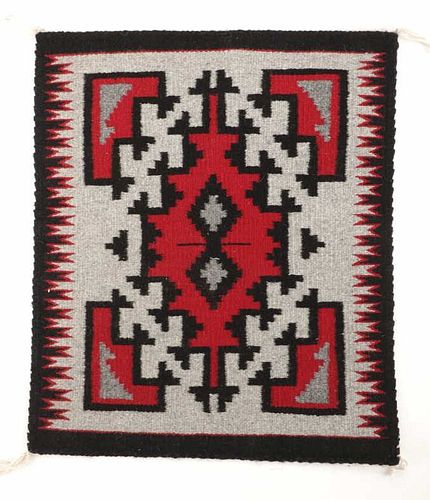 Late 1900s Navajo Klagetoh / Ganado Wool Rug