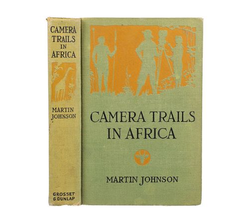 "Camera Trails In Africa", Martin Johnson 1st Ed.