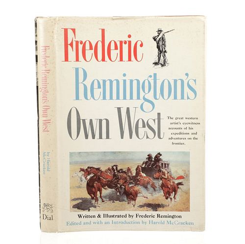 1960 1st Ed. Frederic Remington's Own West