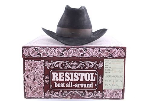 Vintage Resistol XXX Beaver Cowboy Hat