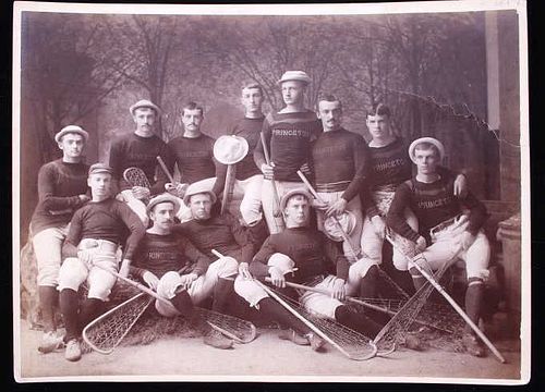 1884 Princeton Champion Lacrosse Team Photo