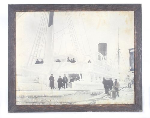 1916 Framed Alaskan Photo by John E. Thwaites