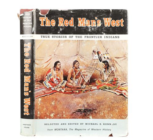 1965 1st Ed. "The Red Man's West" by M. S. Kennedy