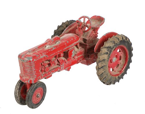 ERTL Red Die Cast Toy Tractor c. 1960's