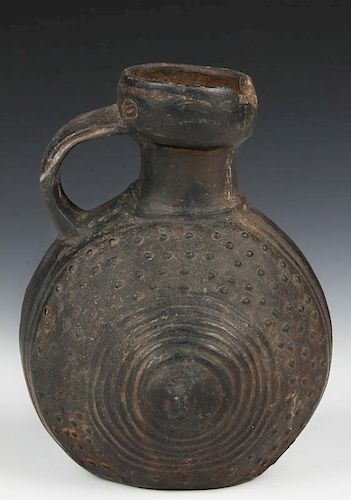 Pre Colombian Chimu Style Anthropomorphic Pot