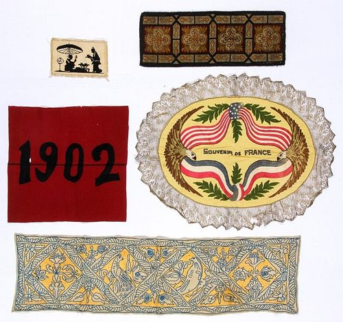 5 Continental Art Nouveau Era Textiles