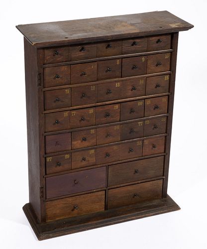 AMERICAN COUNTRY APOTHECARY CABINET