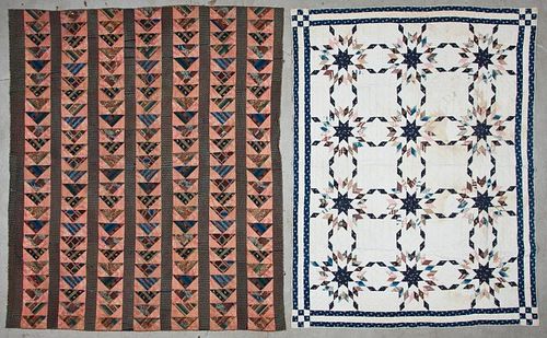 Americana: 2 Antique Early American Quilts
